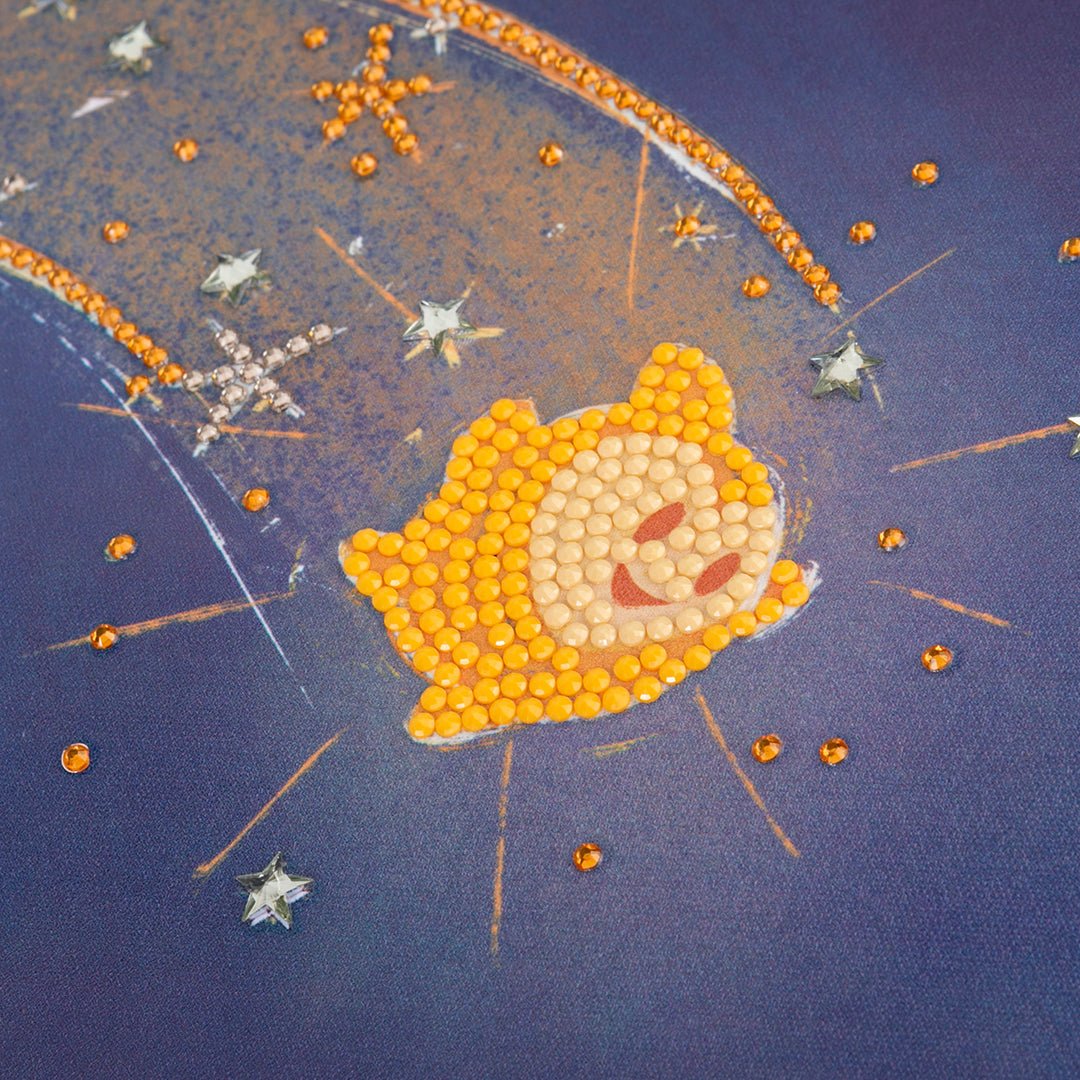 Wish Crystal Art Scroll Kit - 35x45cm Disney Diamond Painting Wall Art - Toyspry