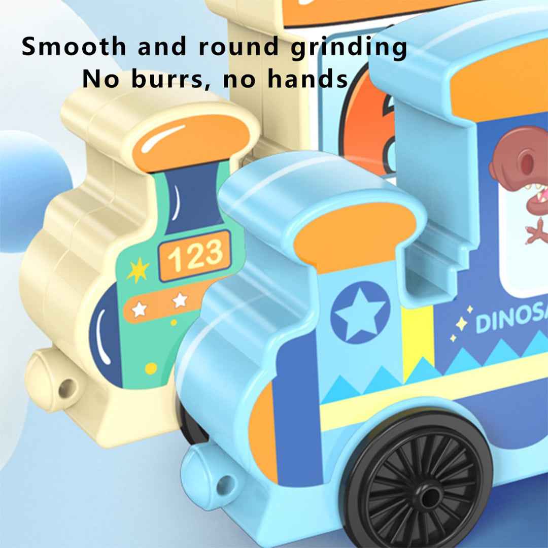 Wooden Alphabet Train Toy | Magnetic Letters & Building Blocks for Kids