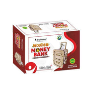 Wooden Money Bank | Luggage Trolley Style Coin Bank