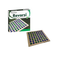 Kraftsman Wooden Reversi Board Game | 2-Player Strategy Game