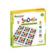 Kraftsman Wooden Sudoku Puzzle Board Game | Classic Brain Teaser