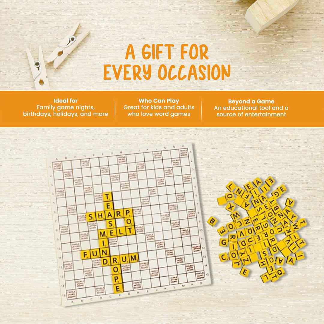 Braintastic Word Lord Scrabble Game | Educational Word Building for All