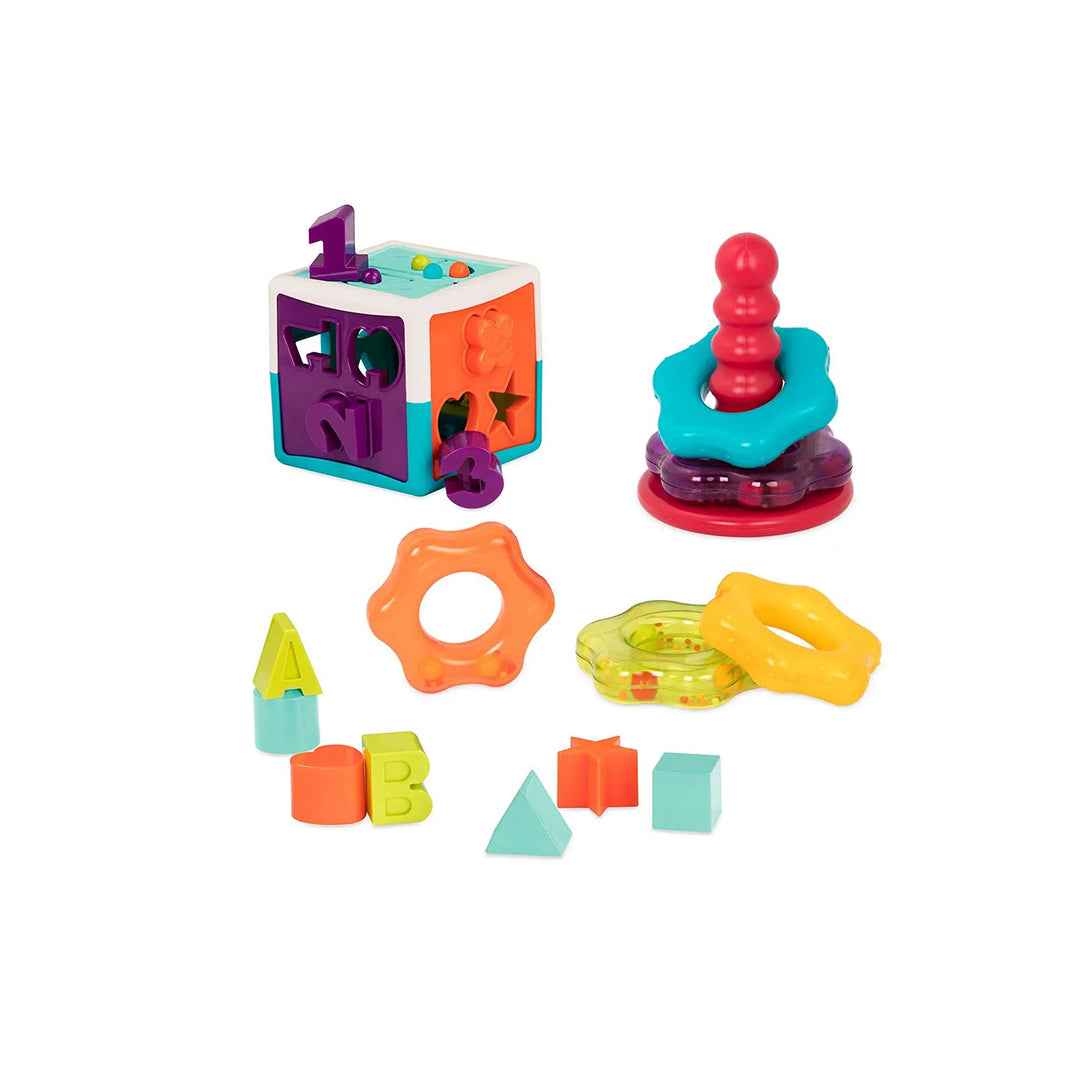 Battat 2-in-1 Cube & Rings: One of the best educational toys for kids!
