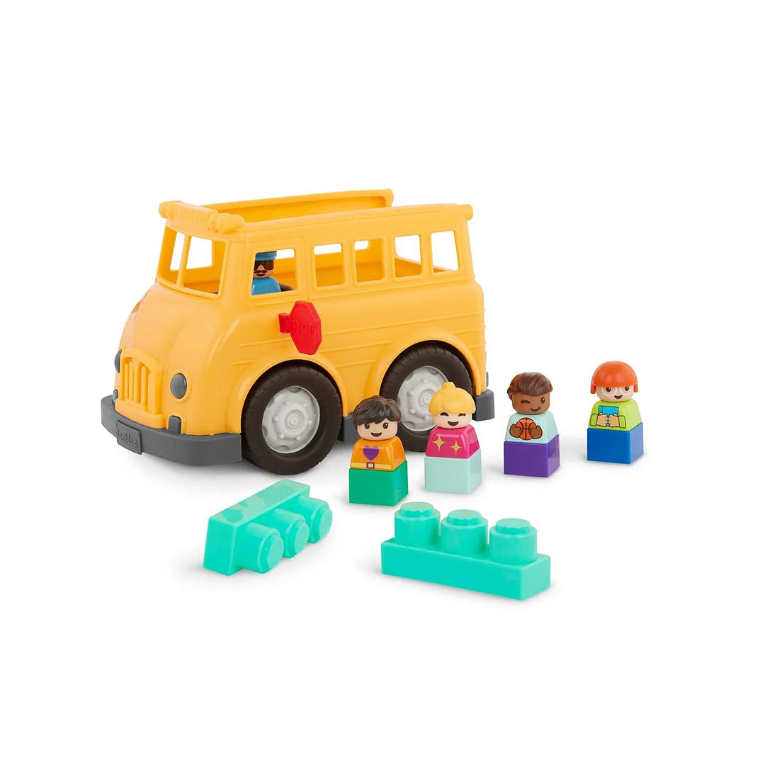 Battat Locbloc School Bus: Fun Diy Playset for Kids! - Toyspry