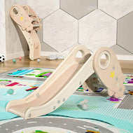 Kids Rocket Slide | Plastic Folding Indoor Freestanding Slide for Toddlers