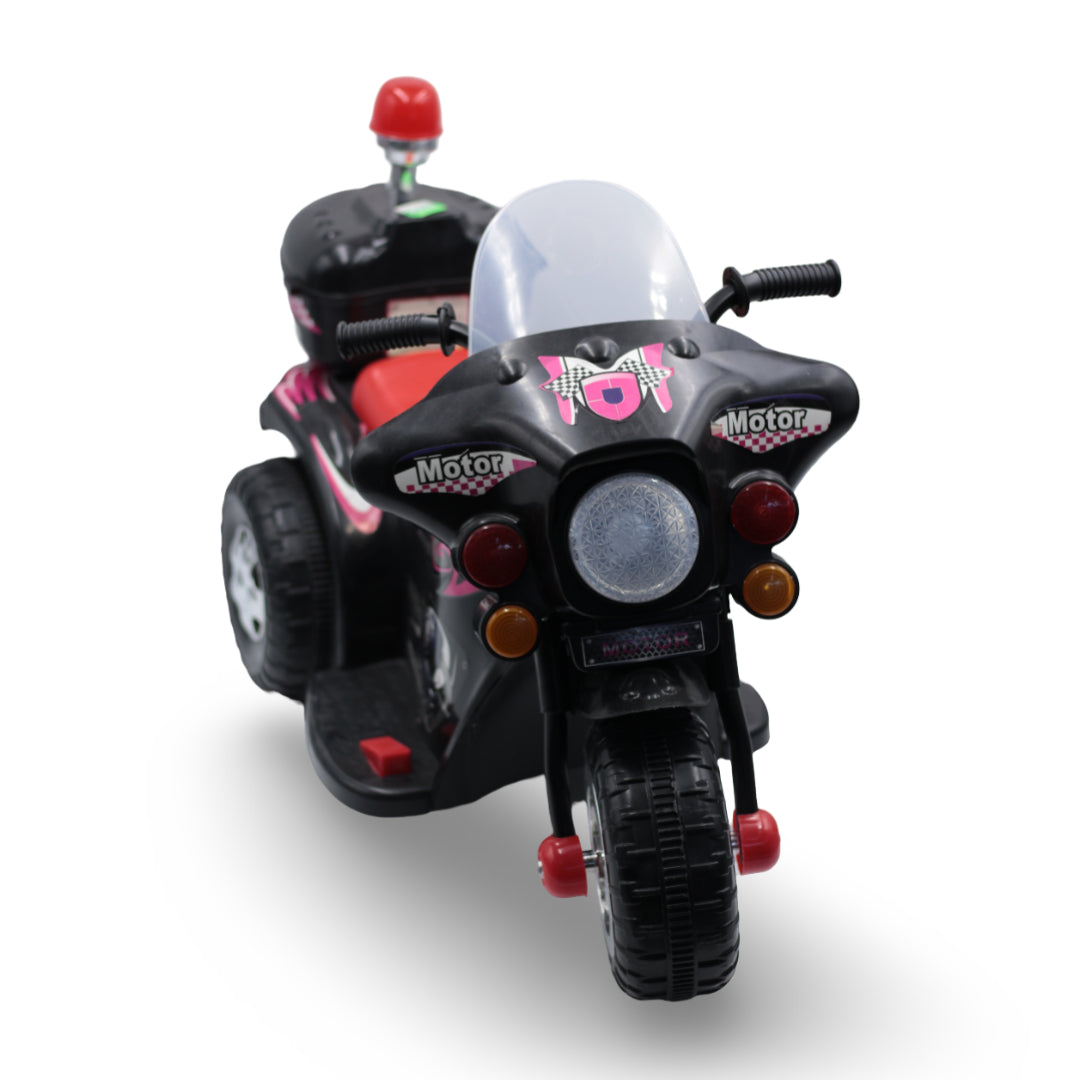 Kids Electric Motorcycle Tricycle -  "Police" Ride-On Toy for Toddlers