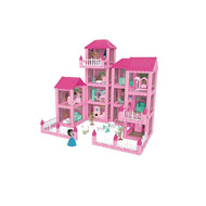 DIY Puzzle Building Blocks Villa: A Magical Doll House for Girls